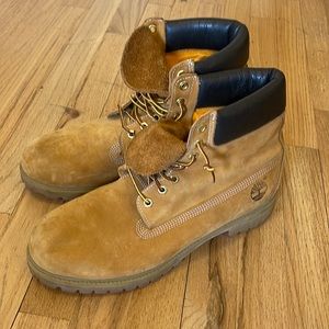 Size 12 Leather Timberland Boots